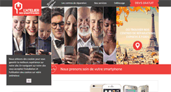 Desktop Screenshot of latelierdessmartphones.com